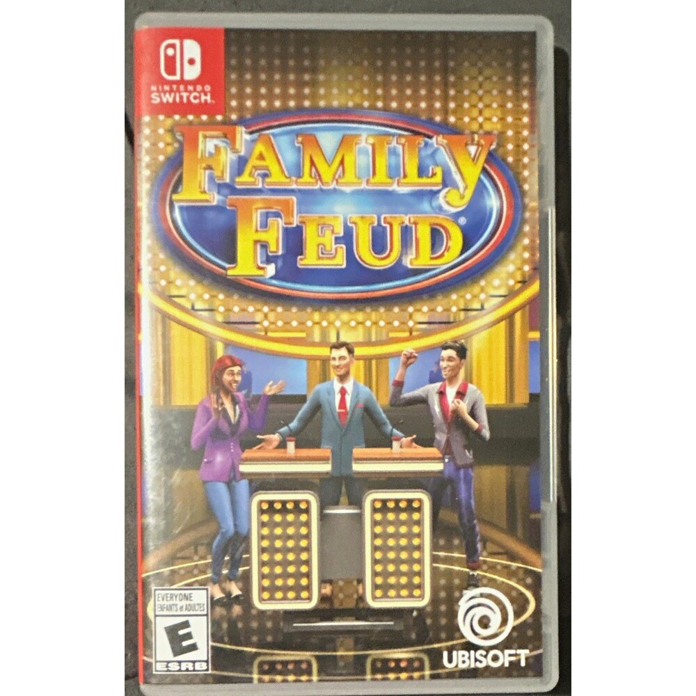 Ubisoft Family Feud Nintendo Switch Multiplayer Online Board Game E NTSC-U/C